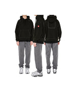 画像をギャラリービューアに読み込む, 【C.E】SOLID HEAVY HOODY #2 - BLACK
