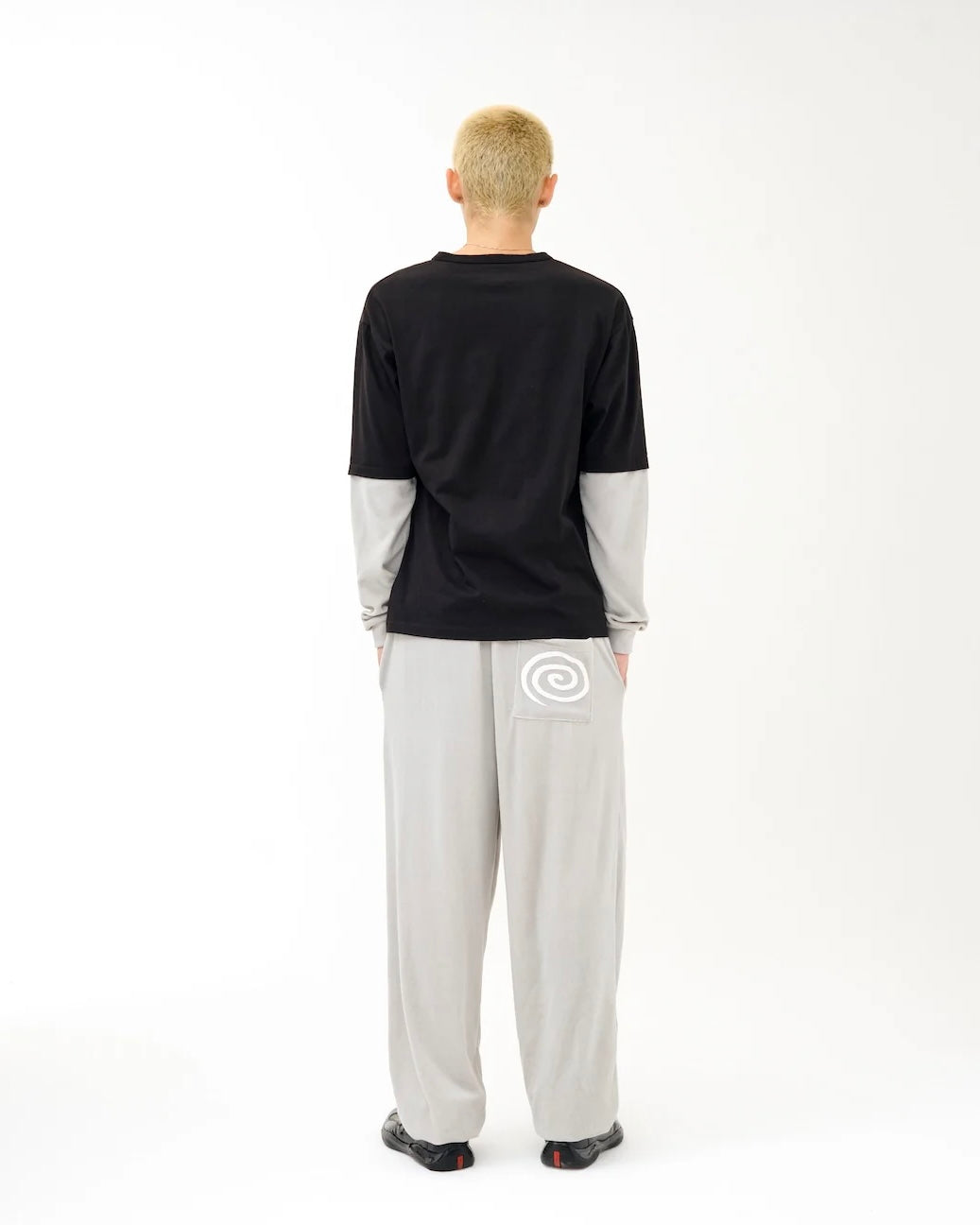 SOL】PILE EASY PANTS - GRAY