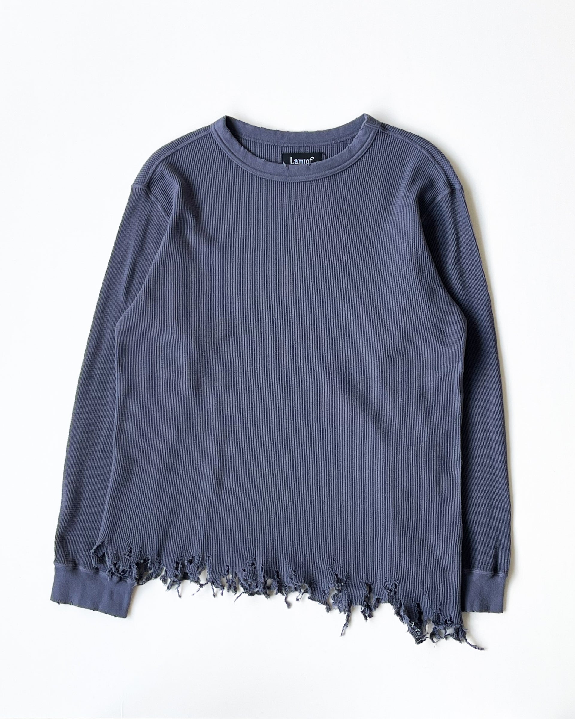 【LAMROF】DIAGONAL THERMAL - NAVY