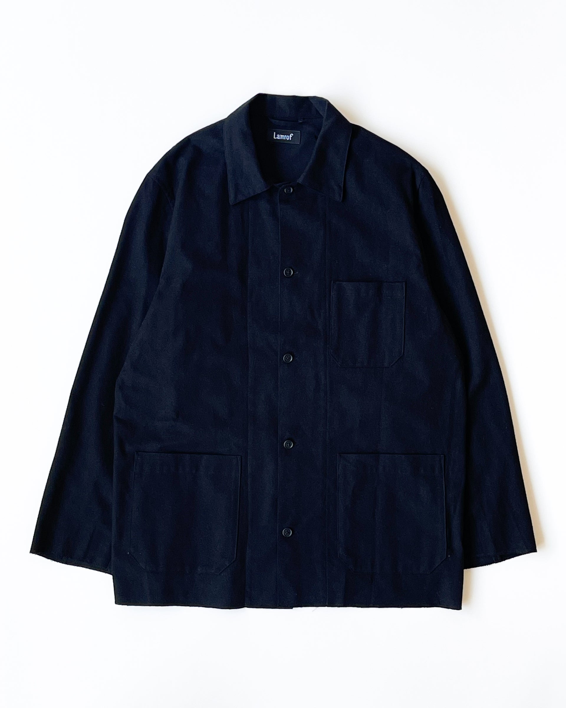 【LAMROF】VARSATILE PYJAMA JACKET - BLACK