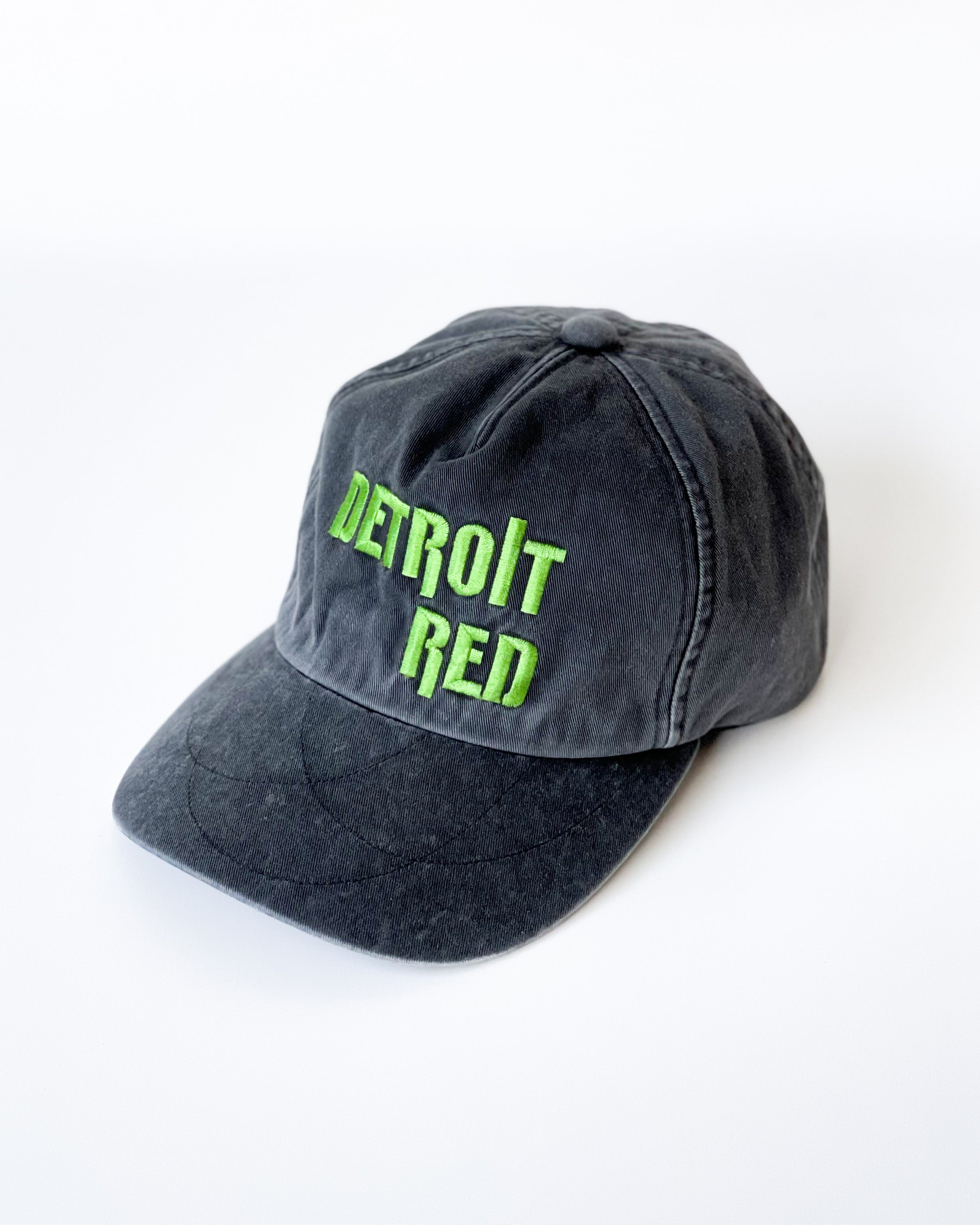 LAMROF】DETROIT RED CAP - BLACK