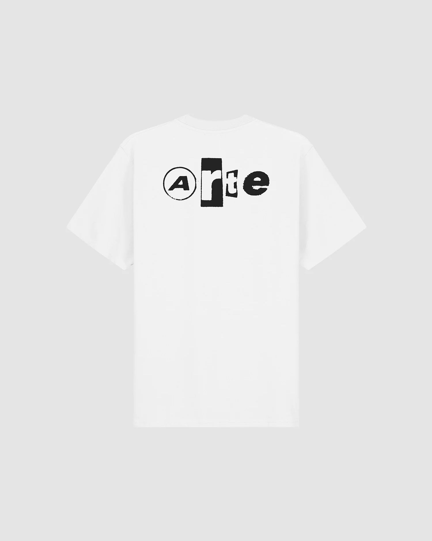 [ARTE ANTWERP] BACK COLLAGE T-SHIRT - WHITE
