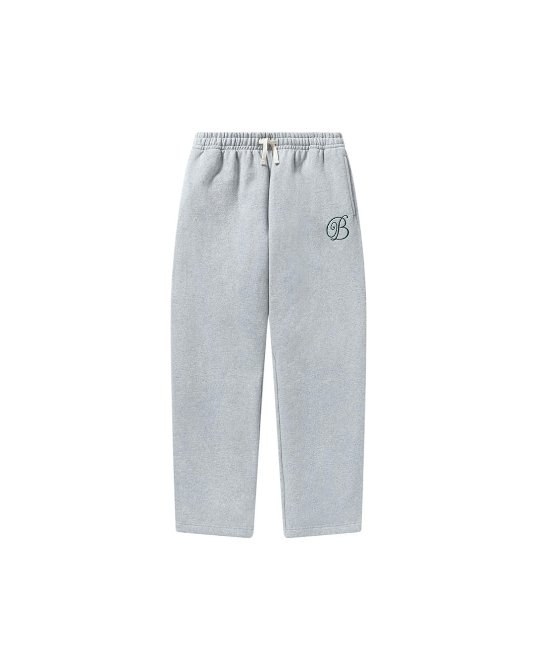 【BLACKEYEPATCH】B EMBLEM HEAVYWEIGHT SWEAT PANTS - HEATHER GRAY