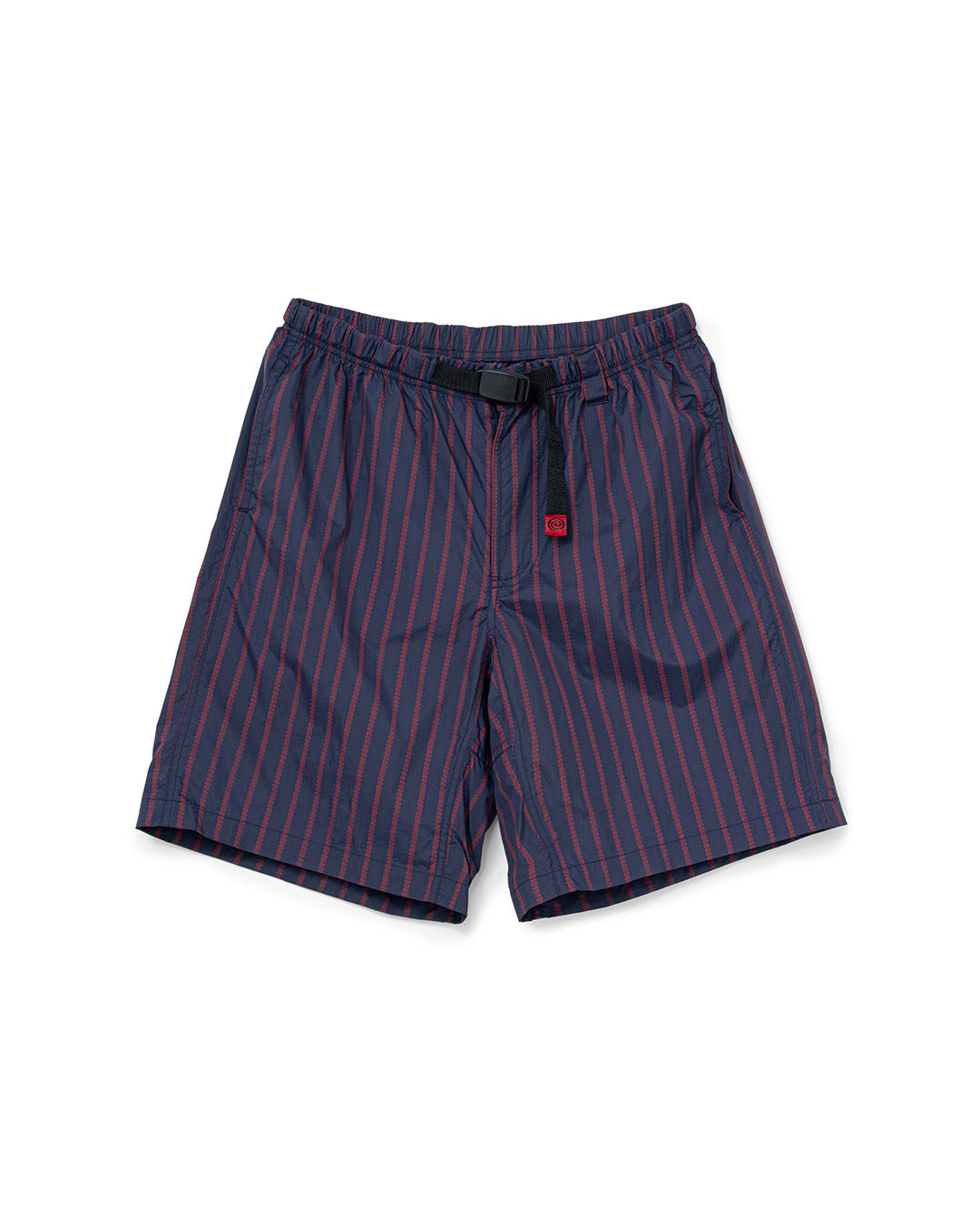 [SOL] STRIPE NYLON EASY SHORTS - NAVY
