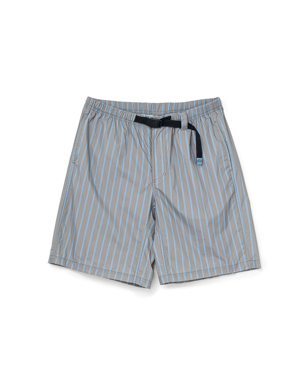 [SOL] STRIPE NYLON EASY SHORTS - GRAY
