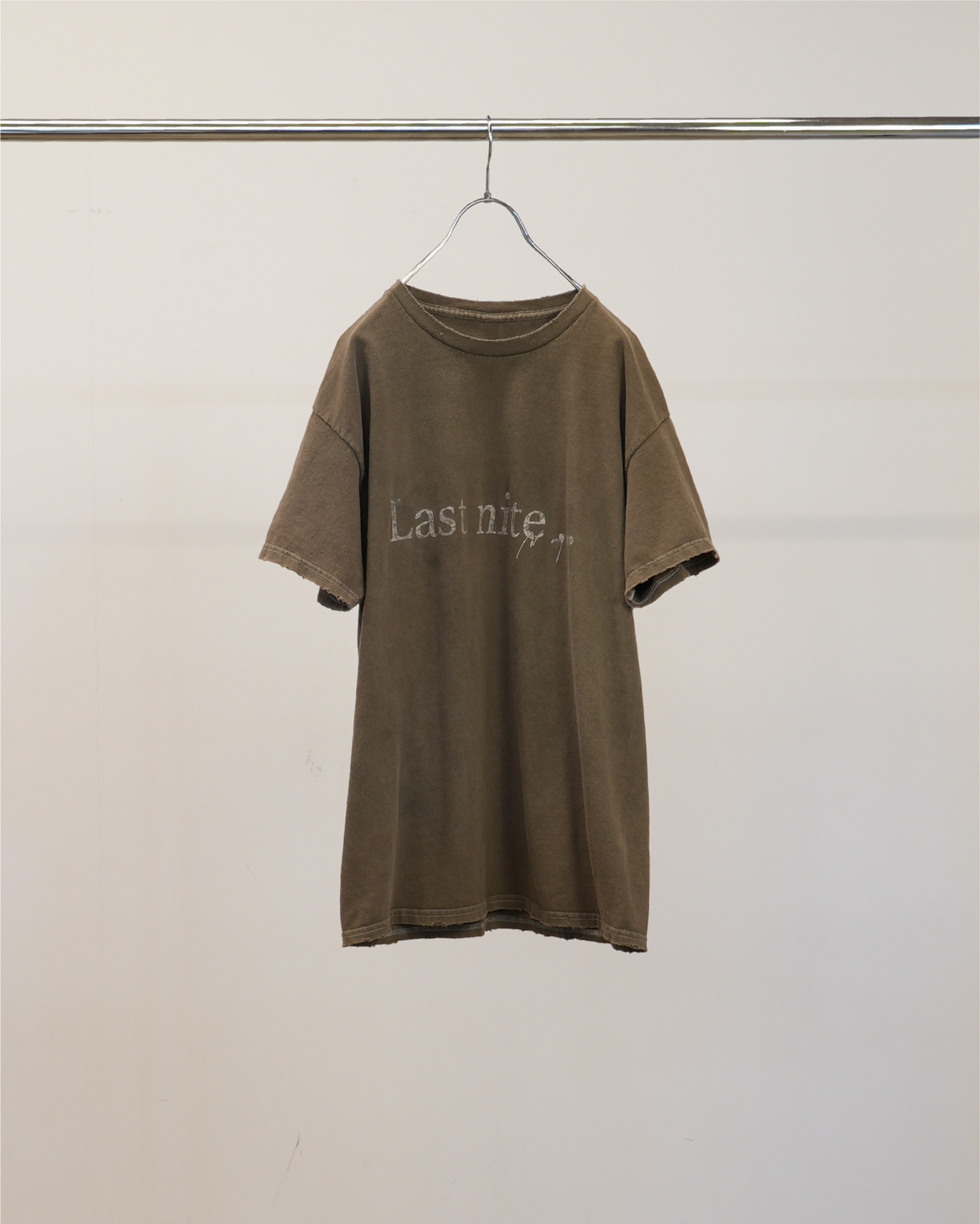 【ANCELLM】LAST NITE SS - BROWN