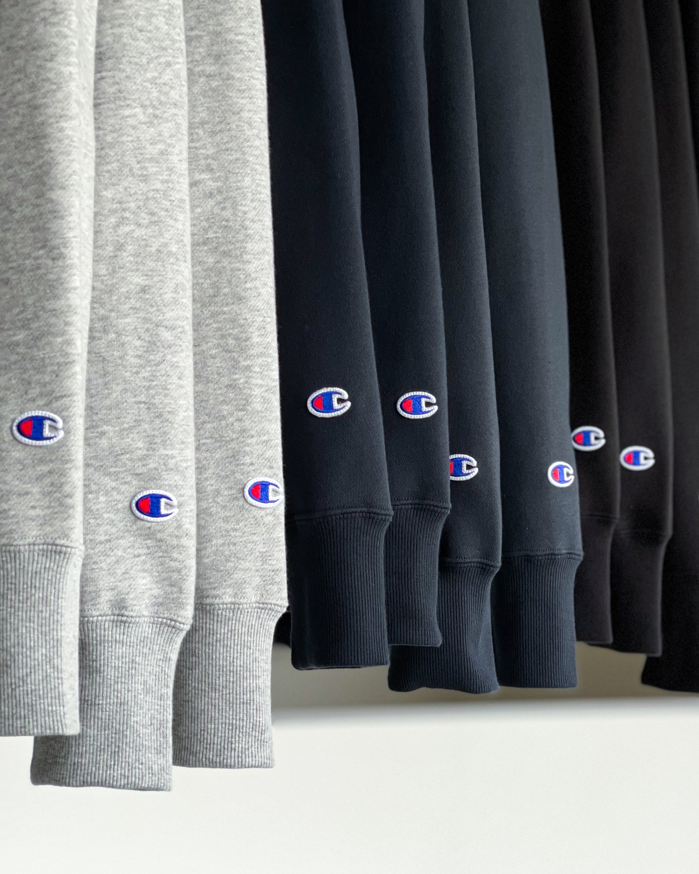 SETINN】Champion STN TENNIS CREW SWEAT - NAVY