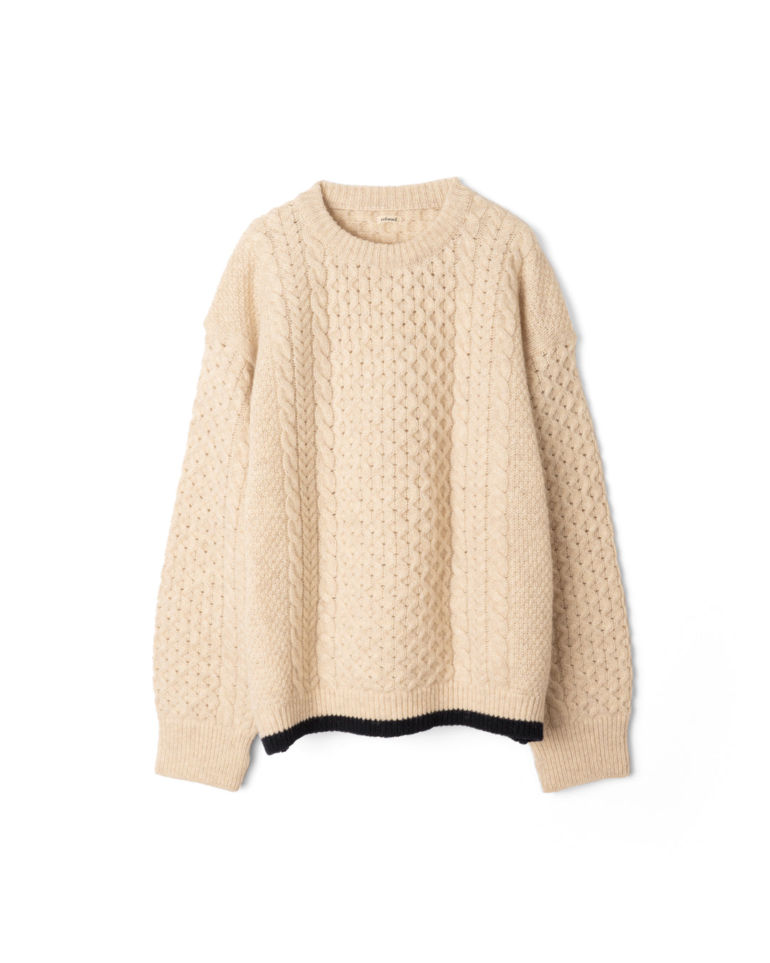 【REFOMED】”GUNTE” KNIT SWEATER - OFF