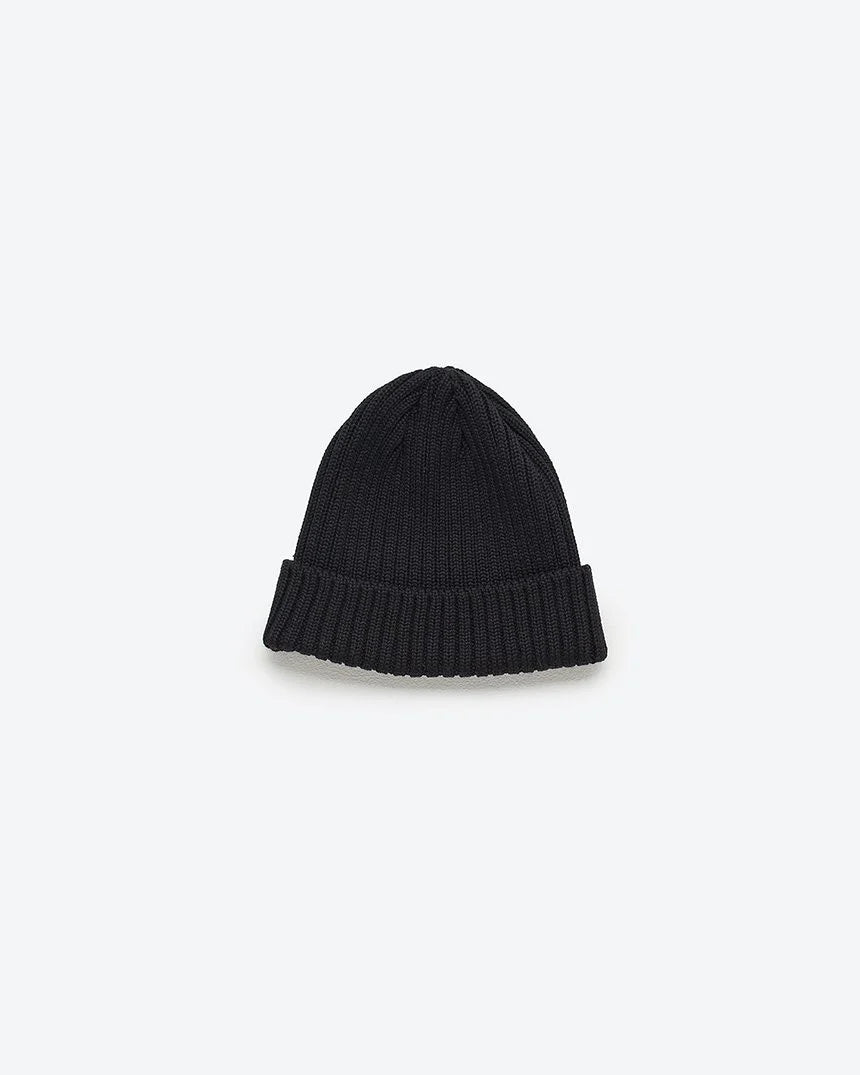 【KIJIMA TAKAYUKI】WOOL WATCH CAP - BLACK