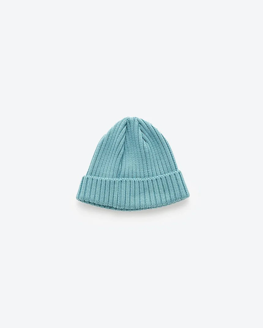 【KIJIMA TAKAYUKI】WOOL WATCH CAP - TURQUOISE