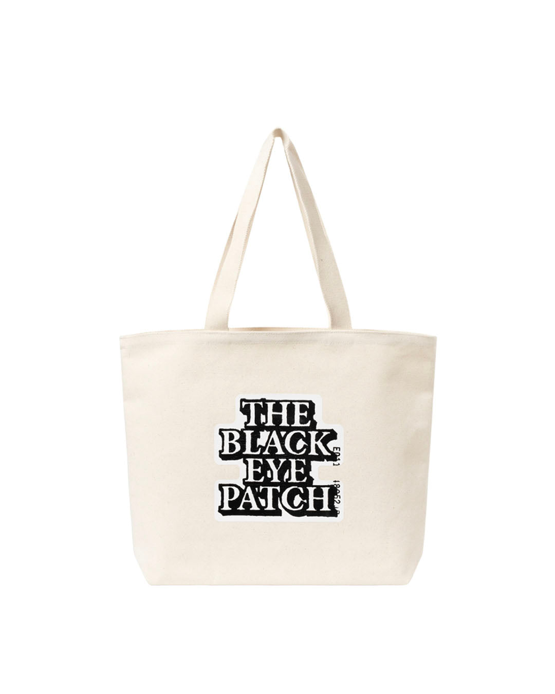 [BLACKEYEPATCH] OG LABEL TOTE BAG LARGE - WHITE