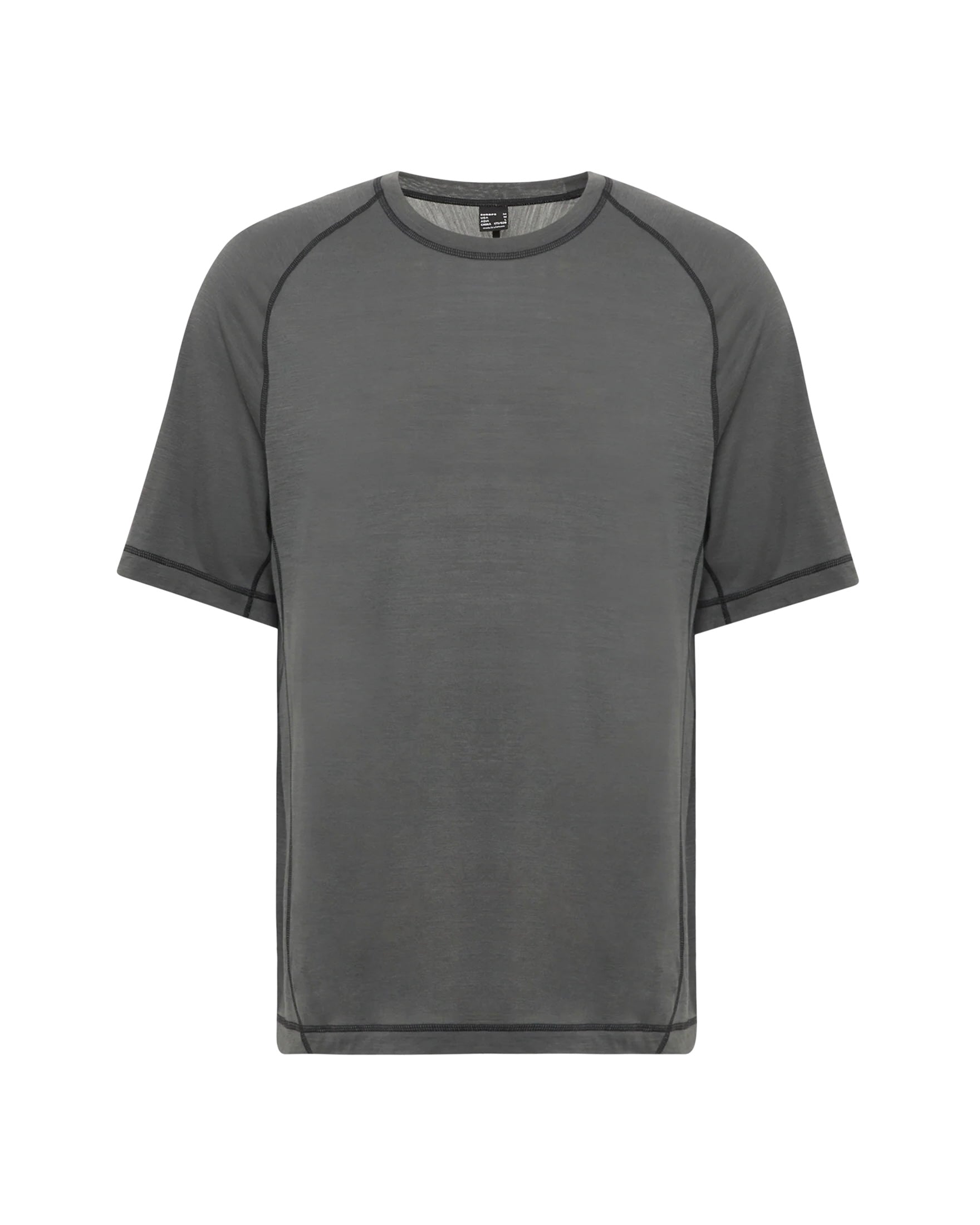 【HIKING PATROL】HIKING PATROL × MAMMUT TREE WOOL FL T-SHIRT - GABBRO