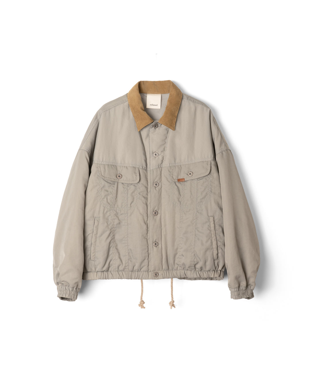 【REFOMED】DOKA NYLON JACKET - GRAY