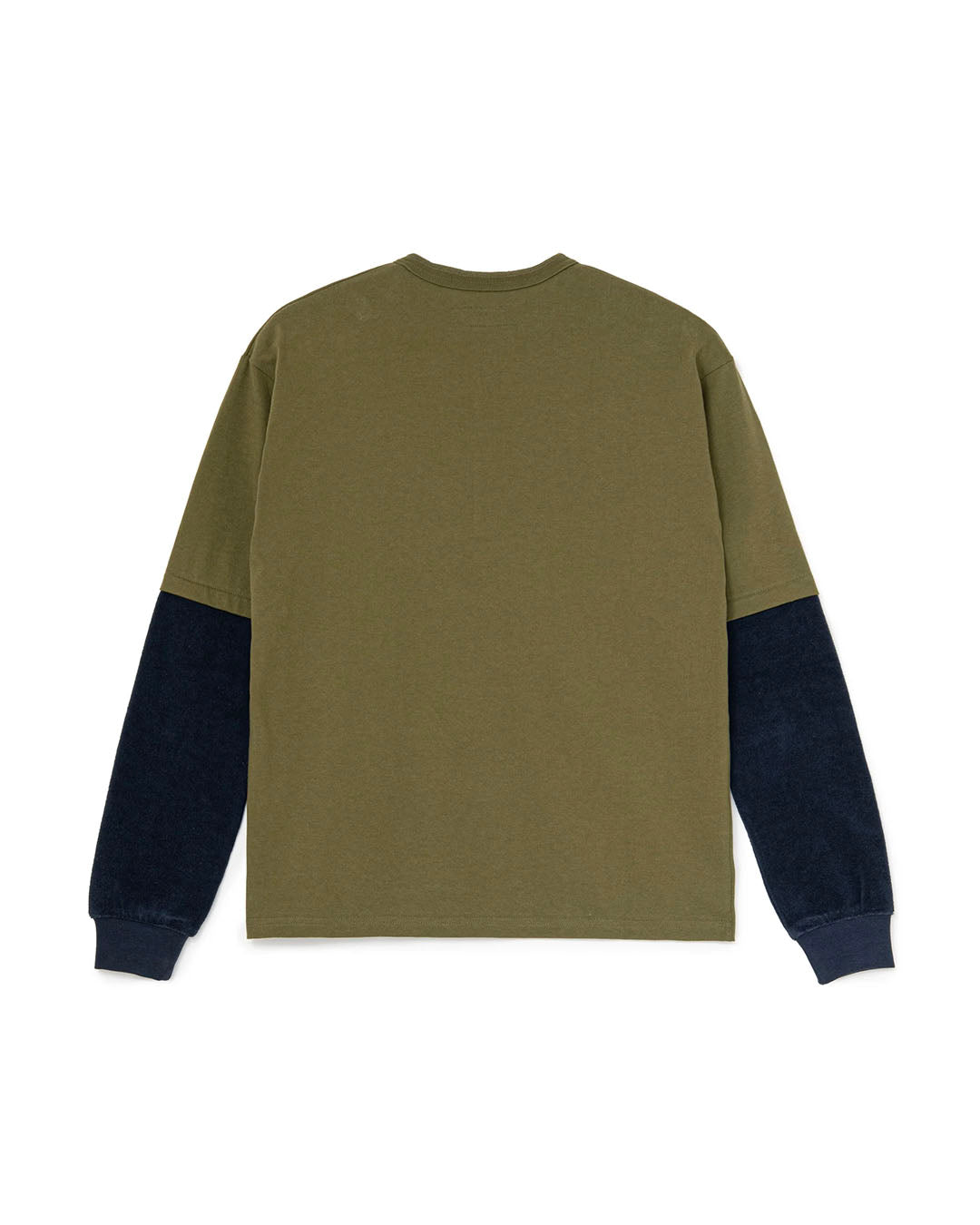 【SOL】FAKE LAYERED TEE - KHAKI