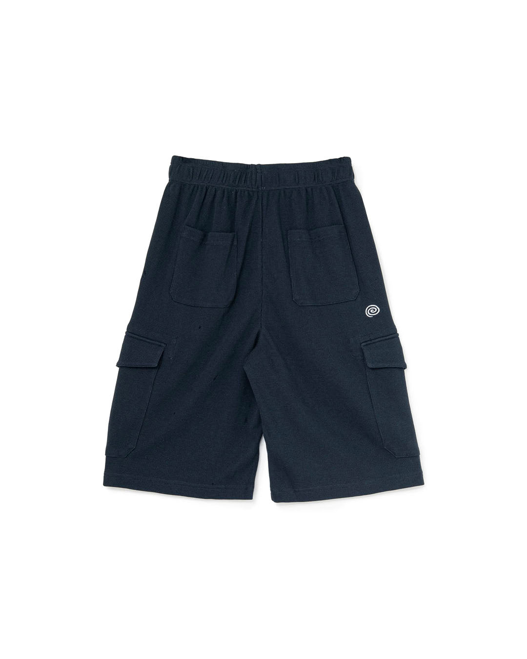 [SOL] WAFFLE CARGO SHORTS - NAVY