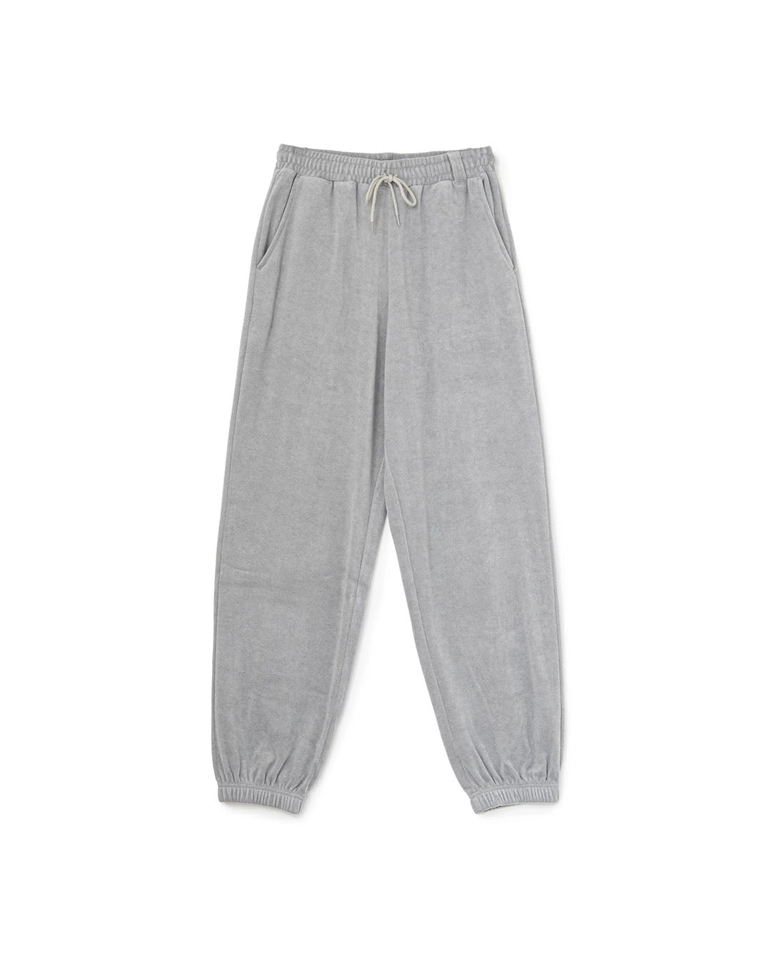 SOL】PILE EASY PANTS - GRAY