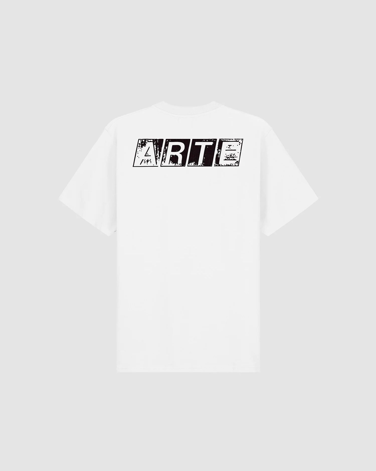 【ARTE ANTWERP】FADED BACK PRINT T-SHIRT - WHITE