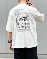 Load image into Gallery viewer, [blurhms ROOTSTOCK] ECHO PRINT TEE WIDE - WHITE
