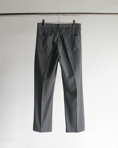 [ANCELLM]W/P STRAIGHT PANTS - D.GREEN 