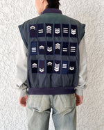 Load image into Gallery viewer, [CYDERHOUSE × AAAF] 2WAY WAPPEN MA-1 - NAVY/L
