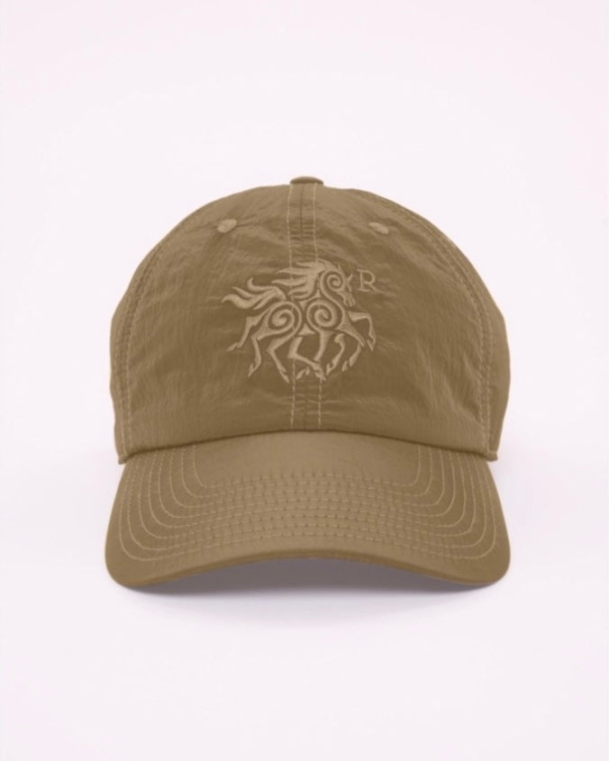 【RANRA】CASCADE SHINY NYLON BASEBALL HAT - STARFISH