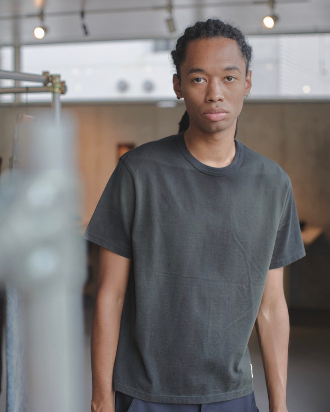 【REFOMED】10WASH FORMED TEE “BASE” - BLACK