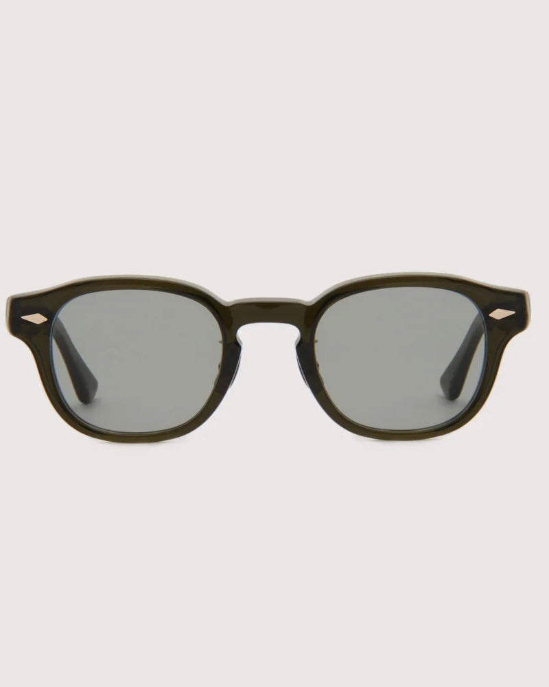 【NOCHINO OPTICAL】NOCHINO FR - #5 CLEAR SMOKE OLIVE × GREY GREEN to D.GREY (調光レンズ)