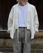 Load image into Gallery viewer, [REFOMED] “HAORI” WIDE SHIRT - OFF
