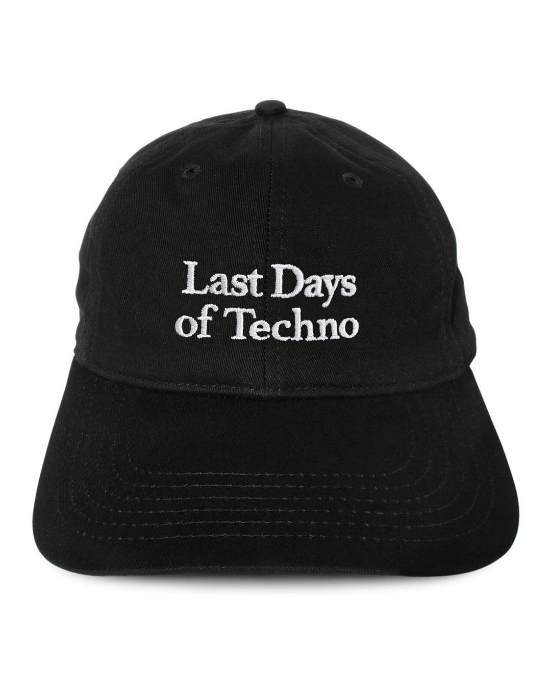 【IDEA】 LAST DAYS OF TECHNO HAT - BLACK