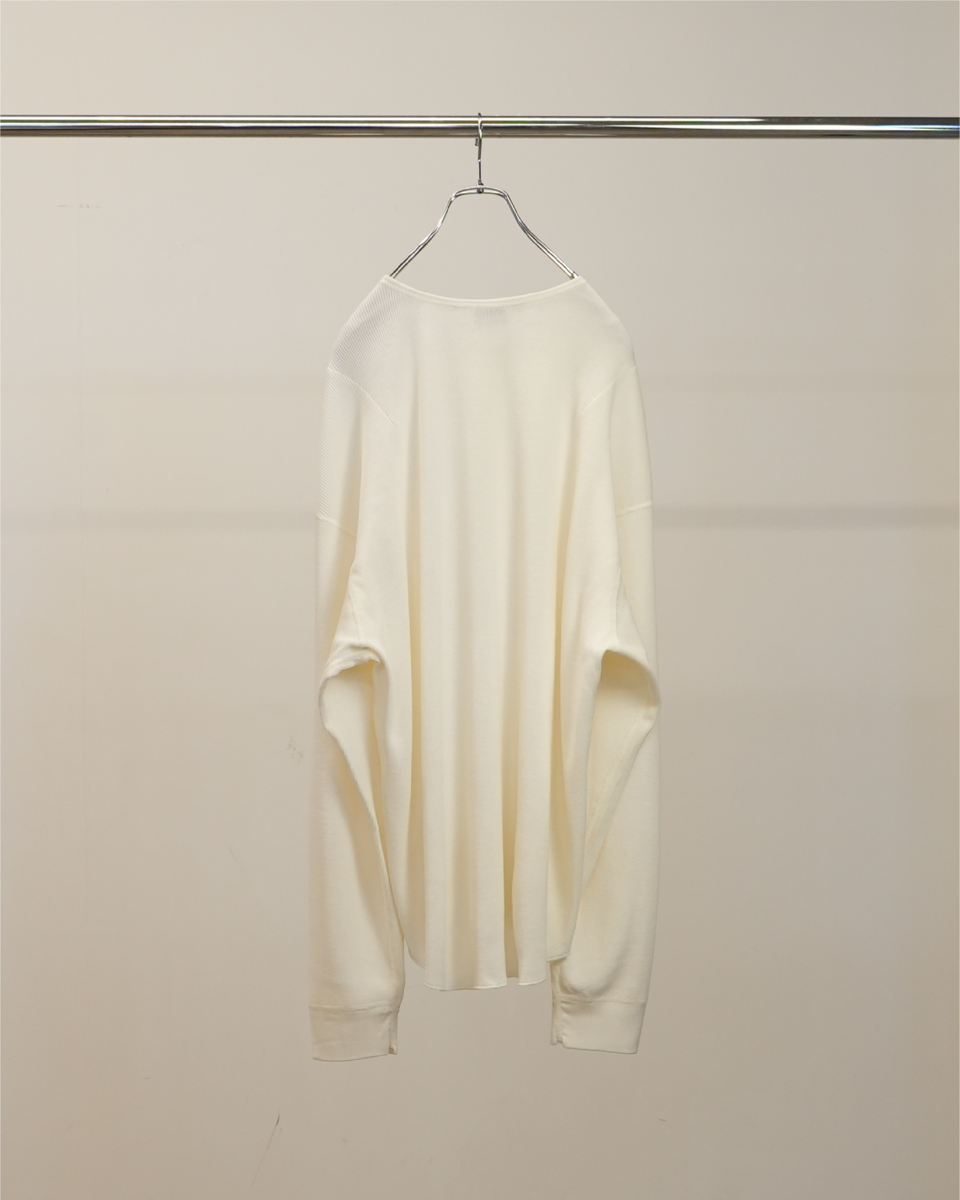 【ANCELLM】CA/C HENLEY LS - OFF