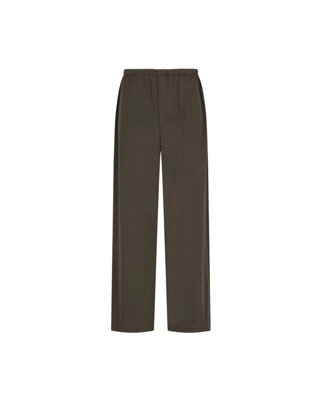 【AMOMENTO】EASY BANDING PANTS - BROWN