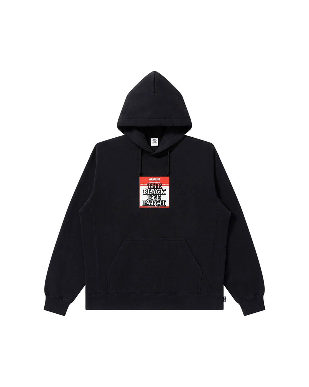 【BLACKEYEPATCH】DO NOT REMOVE LABEL HOODIE - BLACK