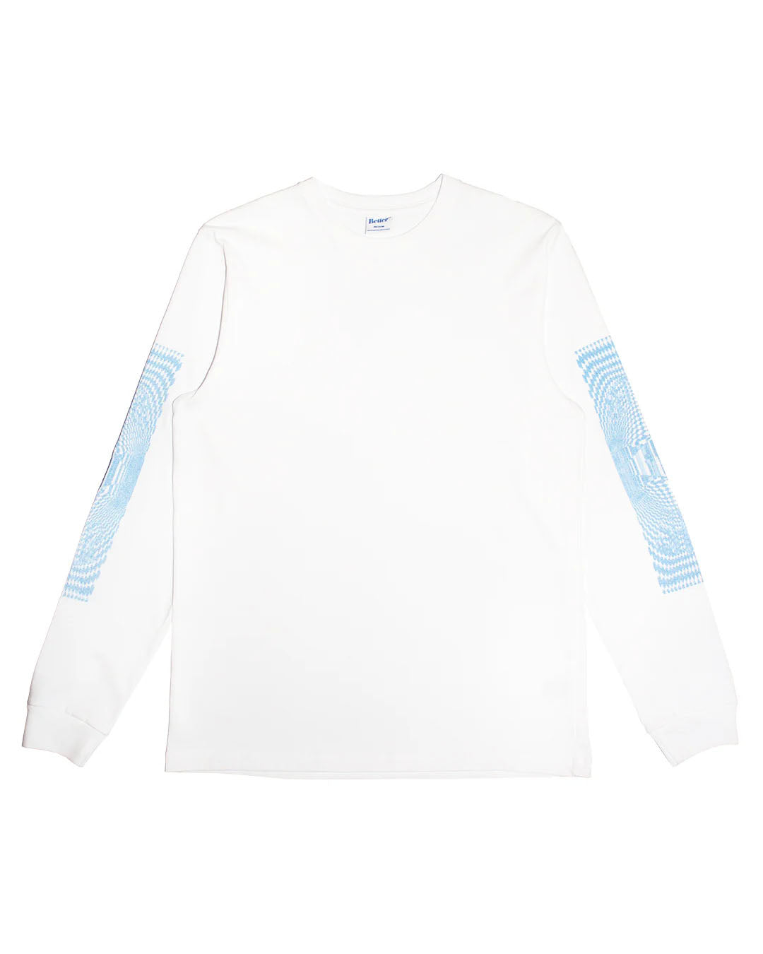 【BETTERᵀᴹ GIFT SHOP】"SOPHISTICATED PRINT" L/S T-SHIRT - WHITE