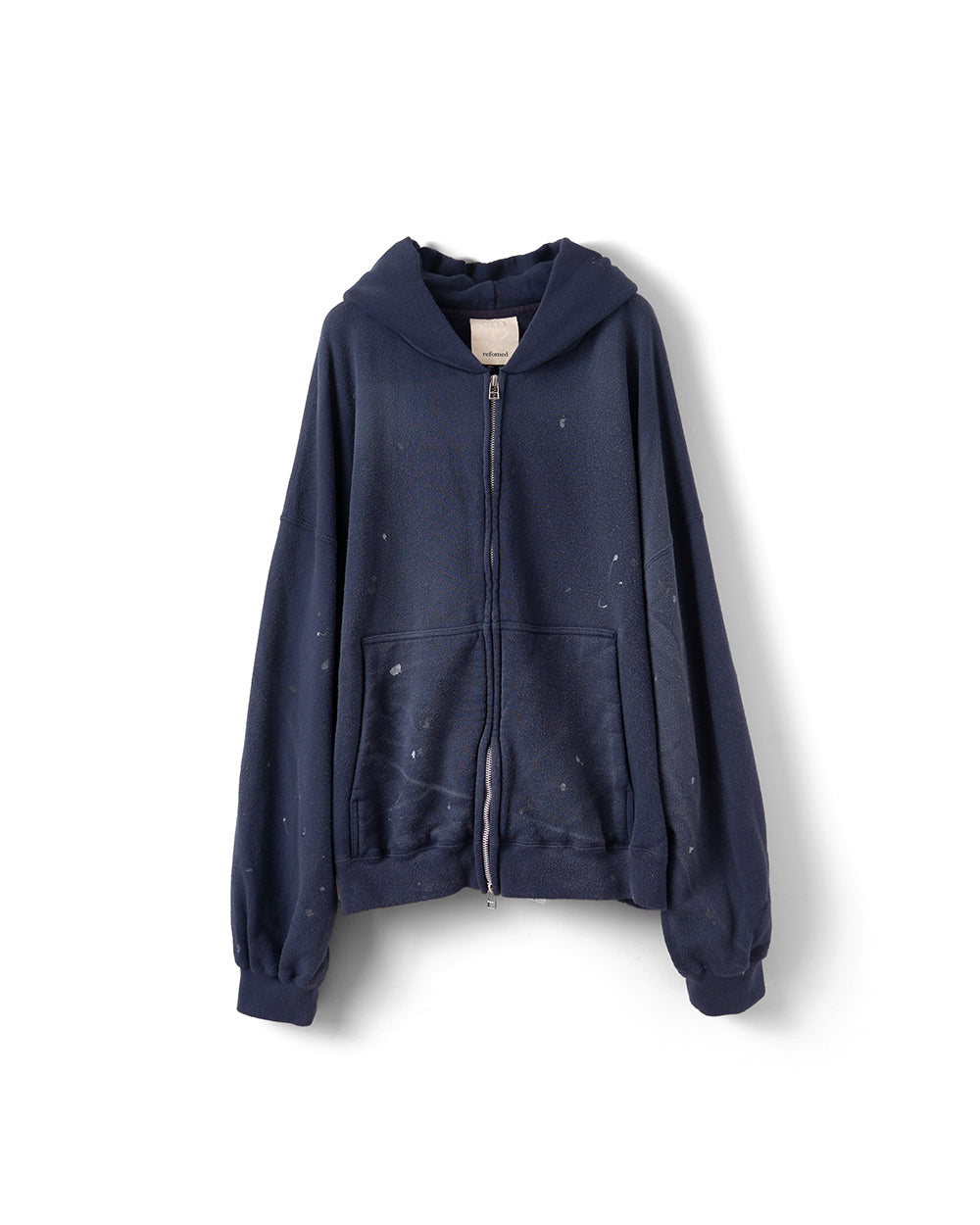 【REFOMED】FRESH MAN ZIPUP HOODIE - NAVY