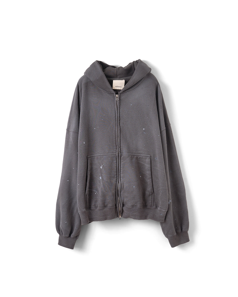 【REFOMED】FRESH MAN ZIPUP HOODIE - CHARCOAL