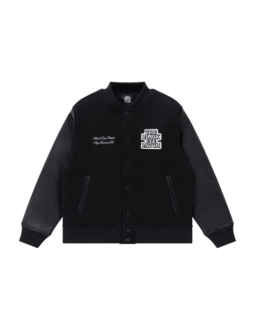 [BLACKEYEPATCH] LABEL PACK PATCHED STADIUM JACKET