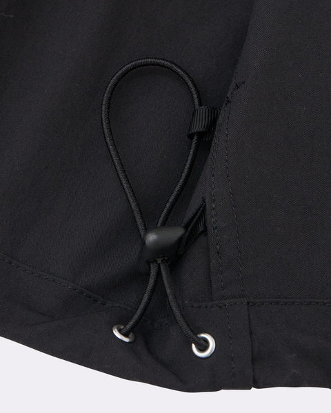 SOFTHYPHEN】ZIP POCKET BENCH JACKET - BLACK – pan-kanazawa