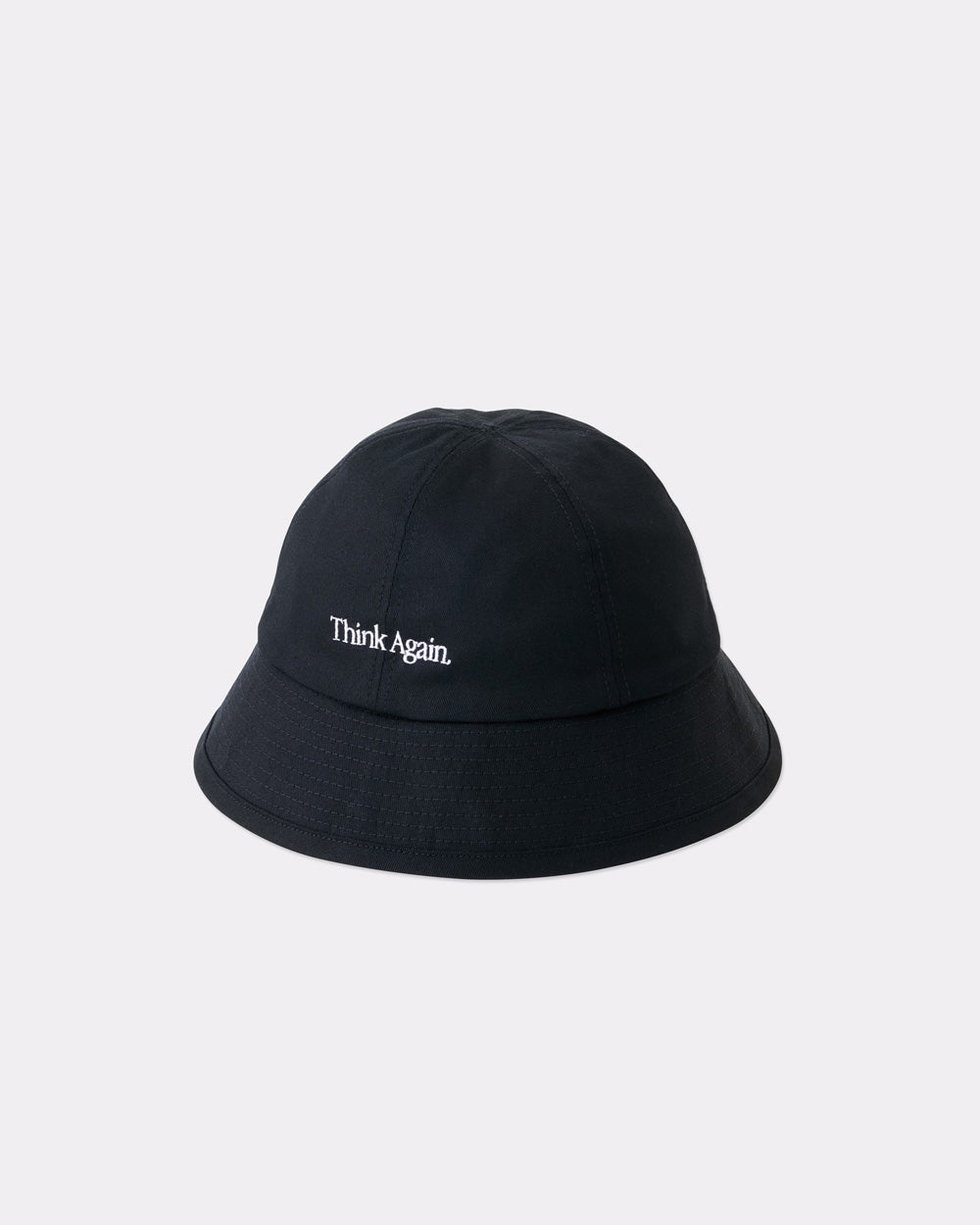 [NEW YOURS] PANEL HAT/THINK AGAIN - BLACK