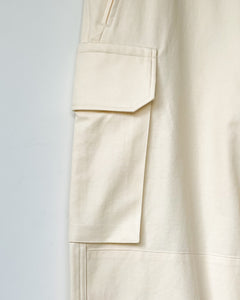 blurhms ROOTSTOCK] COTTON SERGE 47 PANTS - IVORY – pan-kanazawa