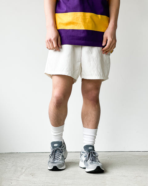 TAPWATER] HEMP FOOD HANDLER SHORTS - WHITE – pan-kanazawa