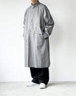 Load image into Gallery viewer, [ERNIE PALO] STAND COLLAR COAT - GRAY
