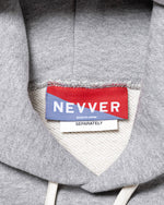 Load image into Gallery viewer, [NEVVER] GR7 HOODED SWEATSHIRT - GRAY
