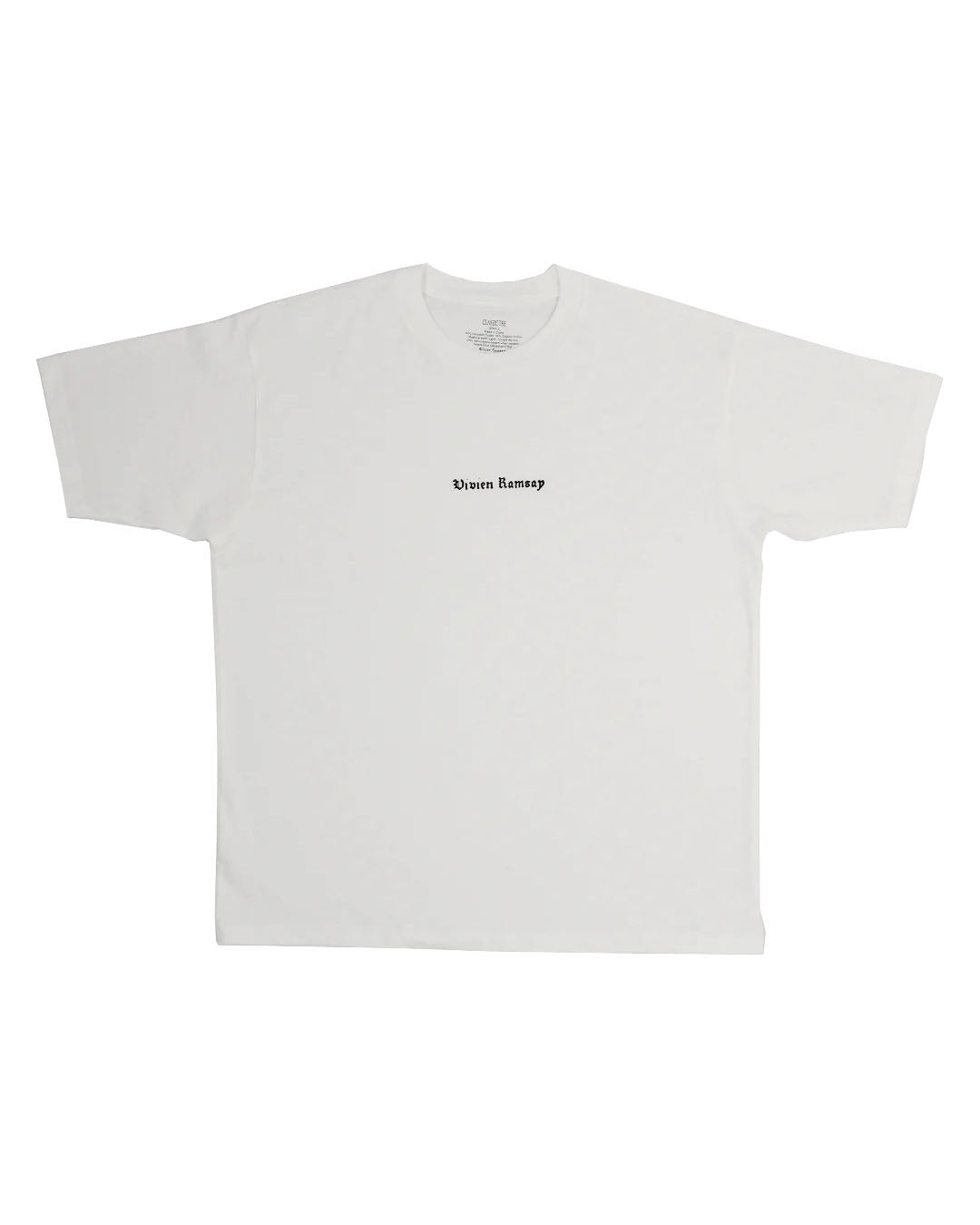 【VIVIEN RAMSAY】CLASSIC TEE - WHITE