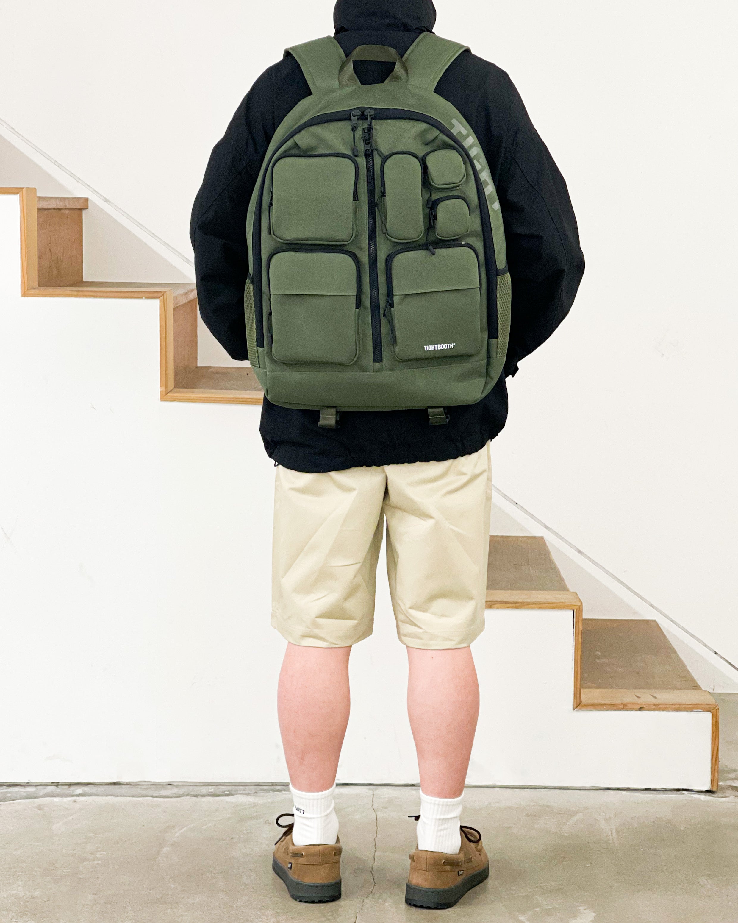 TIGHTBOOTH] UTILITY BIG BACKPACK - OLIVE – pan-kanazawa