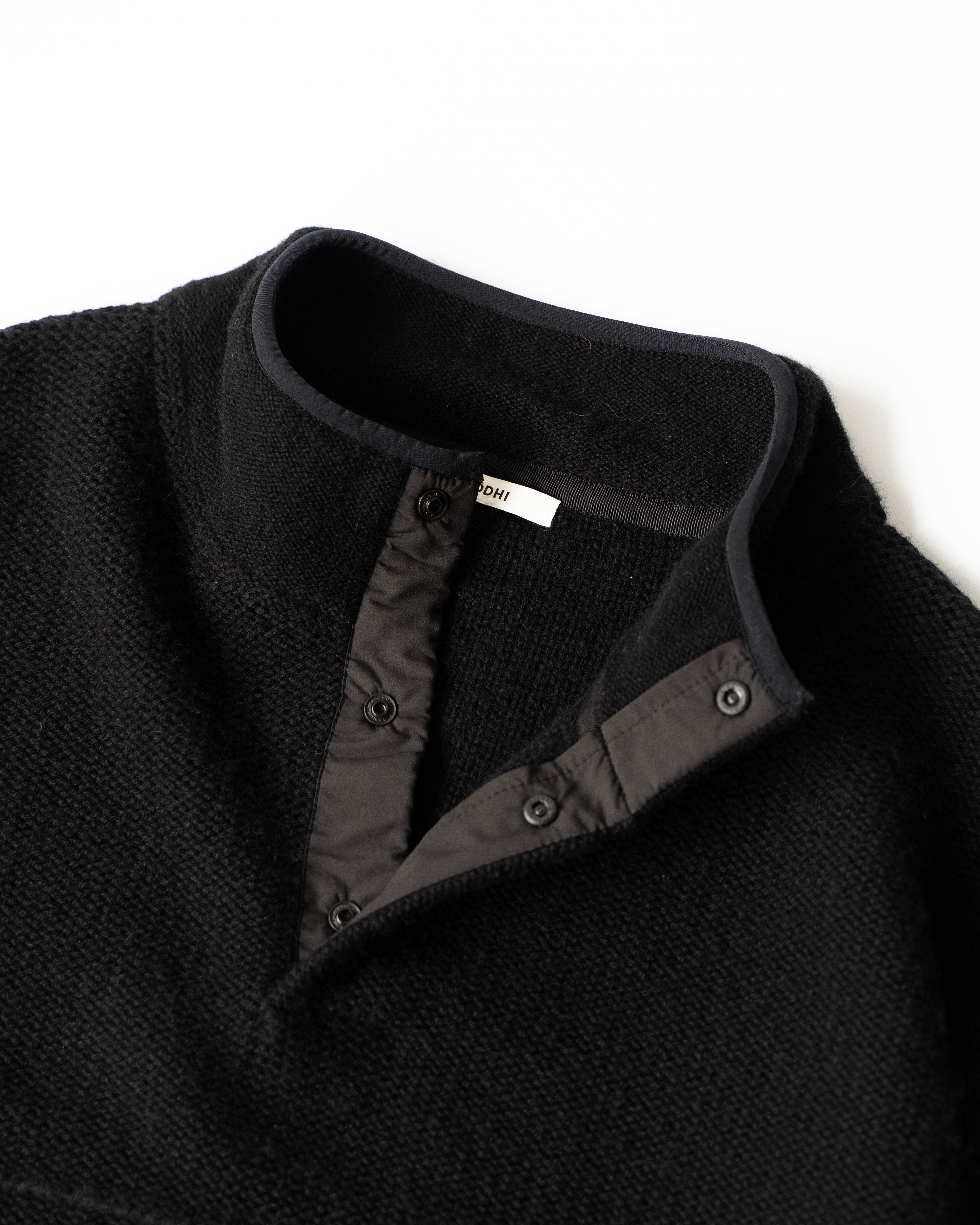 【BODHI】PAN EXCLUSIVE SNAP PULLOVER SWEATER