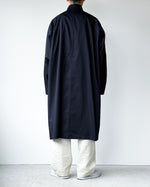 Load image into Gallery viewer, [ERNIE PALO] STAND COLLAR COAT - NAVY
