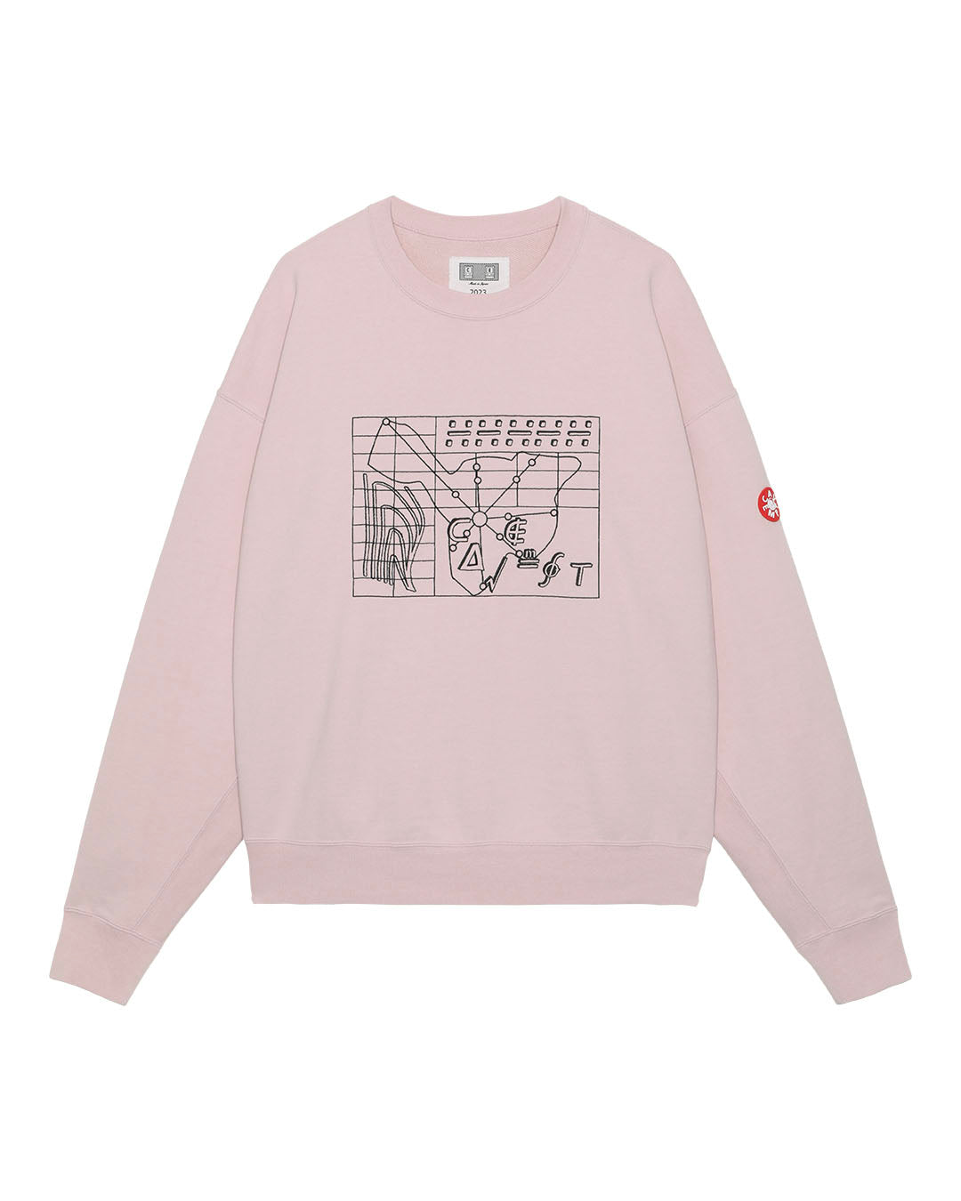 [CE] NOT ELEMENT OF CREW NECK - PINK