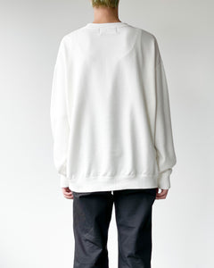 [THE HOTEL LOBBY ARCHIVES] PLANE SWEAT SHIRT - WHITE