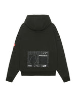Load image into Gallery viewer, [CE] CURVED SWITCH HOODY - BLACK
