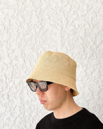 Load image into Gallery viewer, [KIJIMA TAKAYUKI] PAPER CLOTH BUCKET HAT - BEIGE
